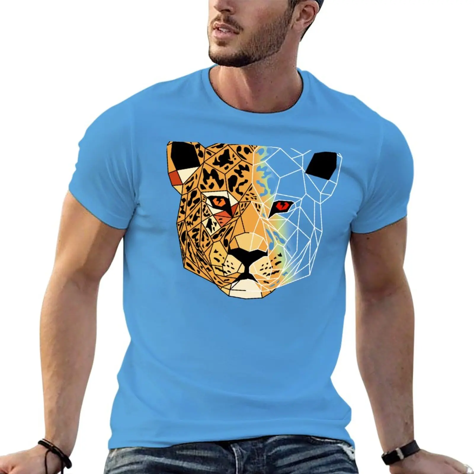 

New CYBER CHEETAH T-Shirt boys white t shirts t-shirts man mens tall t shirts