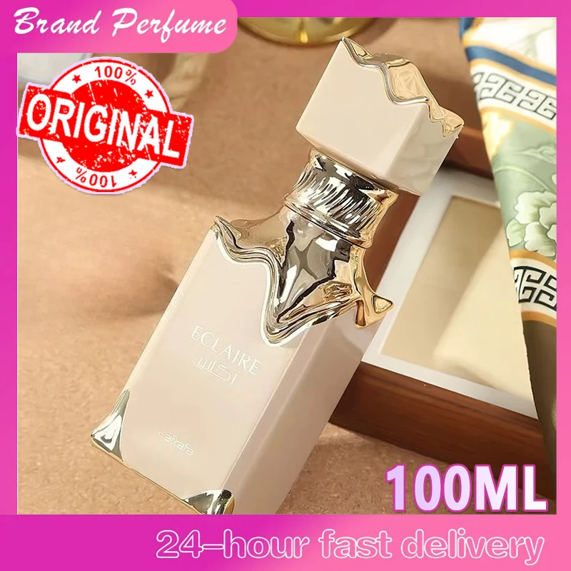 Spray corporal De Colonia y vainilla dulce, novedad De 2021, 100ML, Lattafa Eclaire, Eau De Parfum para mujer, fragancia árabe, Oriental Sensual