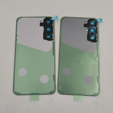 Задняя крышка батарейного отсека для Samsung S23/S23 Plus, задняя крышка корпуса, сменные детали с объективом камеры для Galaxy S23Plus S23 + 5G