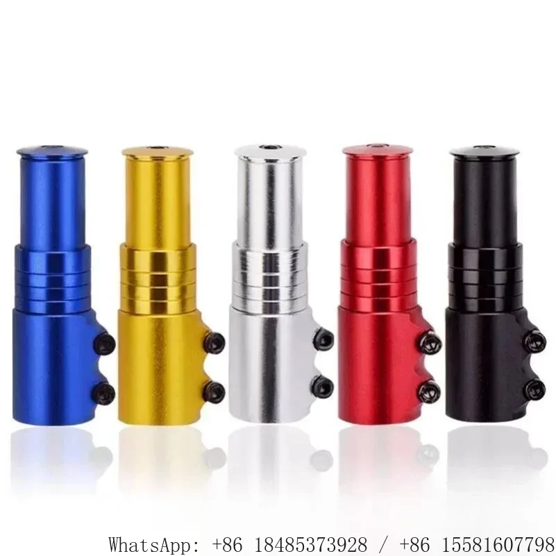 Bicycle mountain bike handlebar vertical heightener adjustable handlebar heightening front fork tube lifting height extender