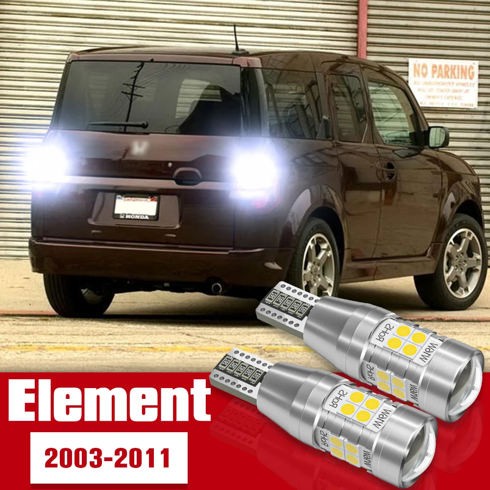 

2pcs LED Accessories Reverse Light Bulb Lamp For Honda Element 2003-2011 2004 2005 2006 2007 2008 2009 2010