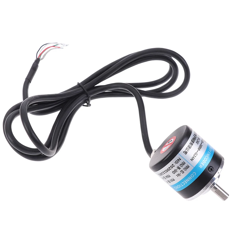 Imagem -06 - Codificador Rotativo Incremental Fotoelétrico Eixo ab de Duas Fases dc 524v 100 200 360 400 600 p r