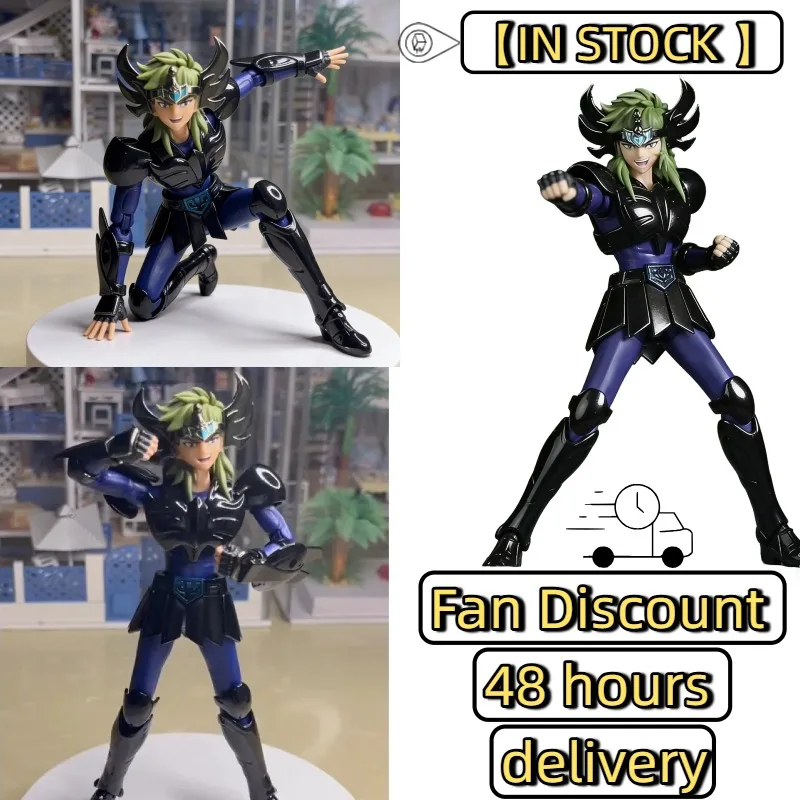 

【IN STOCK 】Great Toy GT Saint Seiya Myth Cloth EX Black Cygnus Black Swan Bronze Saint Metal Armor Action Figure Collection Gift