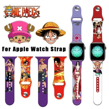 애플 워치 밴드용 원피스 에이스 스트랩, 애플 워치 밴드 7 1 2 3 4 5 6 se용 실리콘 스마트워치 시계 밴드, IWatch 41/45/40/38/42/44mm 밴드