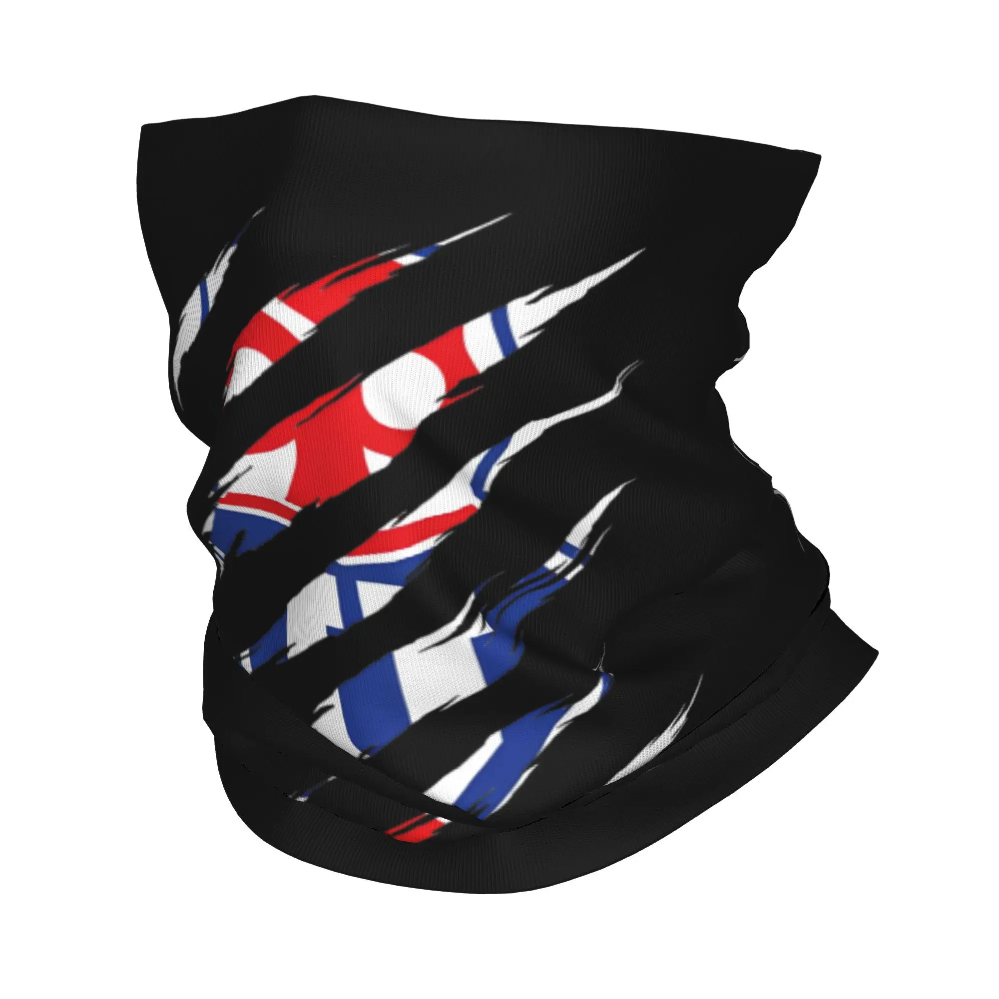 Universidad de Chile Chilean Football Santiago Bandana Neck Gaiter Printed Chuncho Wrap Scarf Multi-use Balaclava Riding Unisex