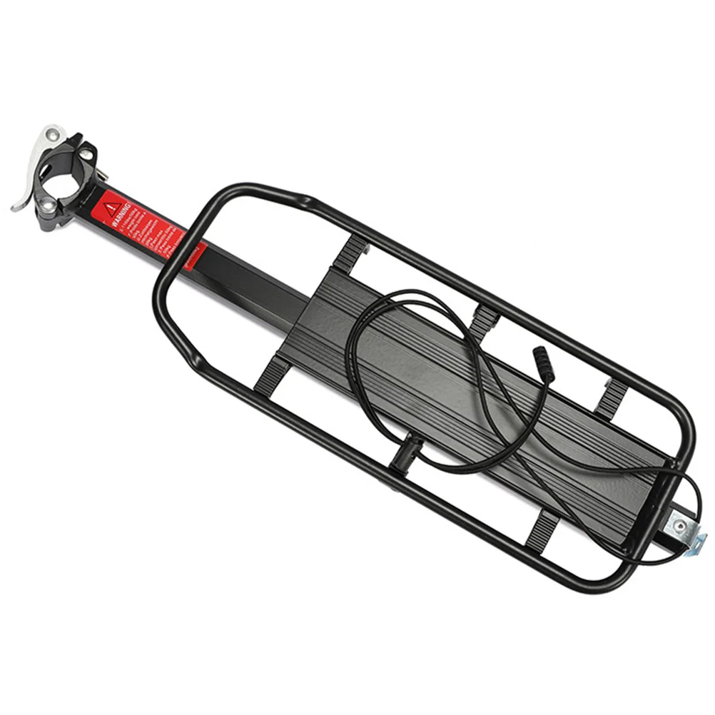 

Mountain Bike Rear Rack Durable Lightweight Luggage Carrier For Road Bikes Outdoor Cycling Cargo Shelf Back Stand Bikes Luggage