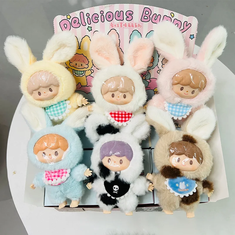 Delicious Bunny Zzoton Finding Unicorn Lisa Same Style Series  Vinyl Plush Doll Hand-Made Shoulder Bag Decoration Ornament