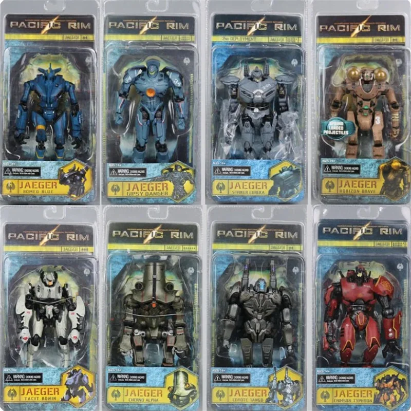 Bandai Pacific Rim Red Tramp 7 polegadas Figura Gipsy Danger Romeo Blue Cherno Alpha Coyote Tango Horizon Warrior Action Figure Brinquedos