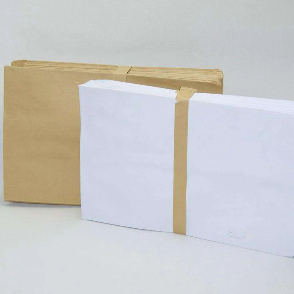 

100Pcs Kraft Paper Envolves Brown 165x100mm Biodegradable Mini Blank Money Photo Small Parts Packaging Multipurpose