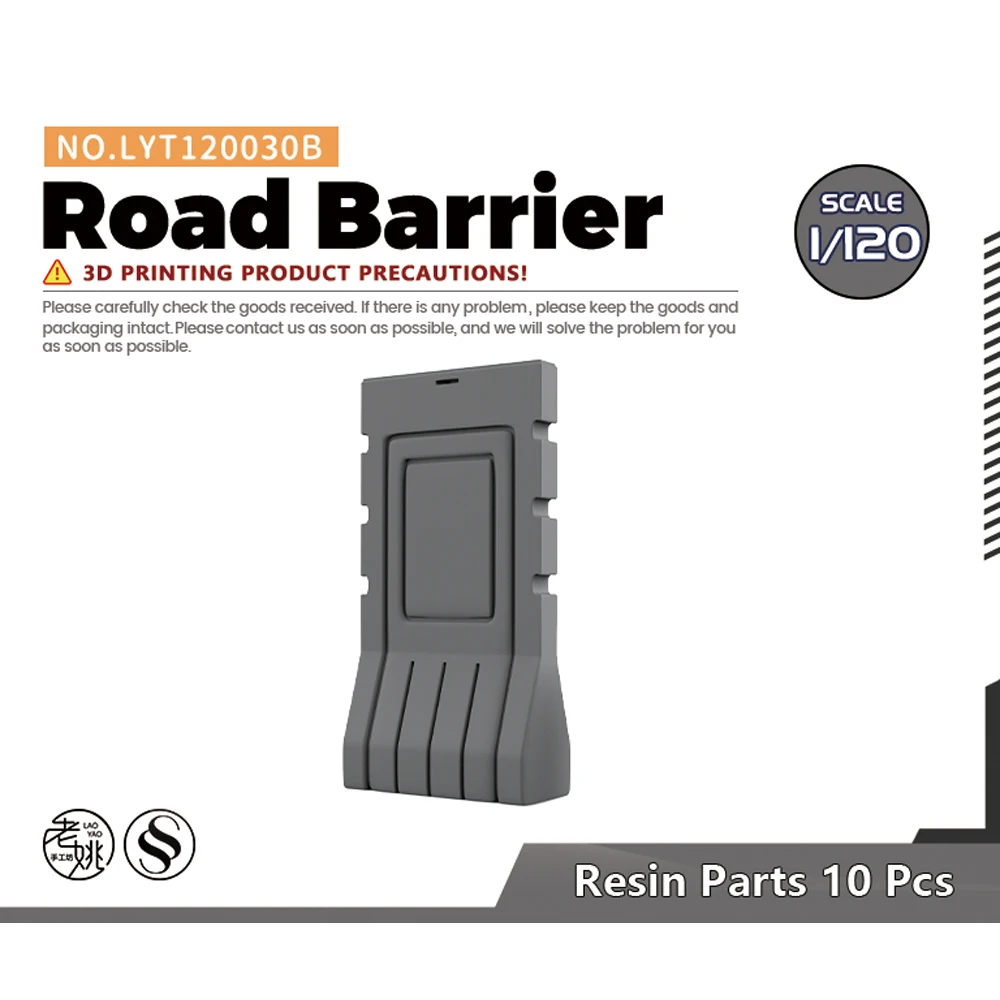 

Yao's Studio LYT030B 1/120 Road Barrier For Scene Model Type-2 WWII WAR GAMES