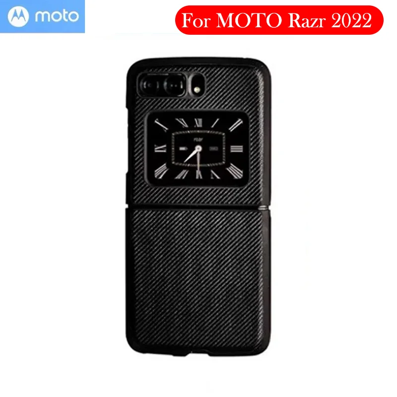 

Оригинальный чехол для Motorola Razr 2022, роскошная кожаная задняя крышка