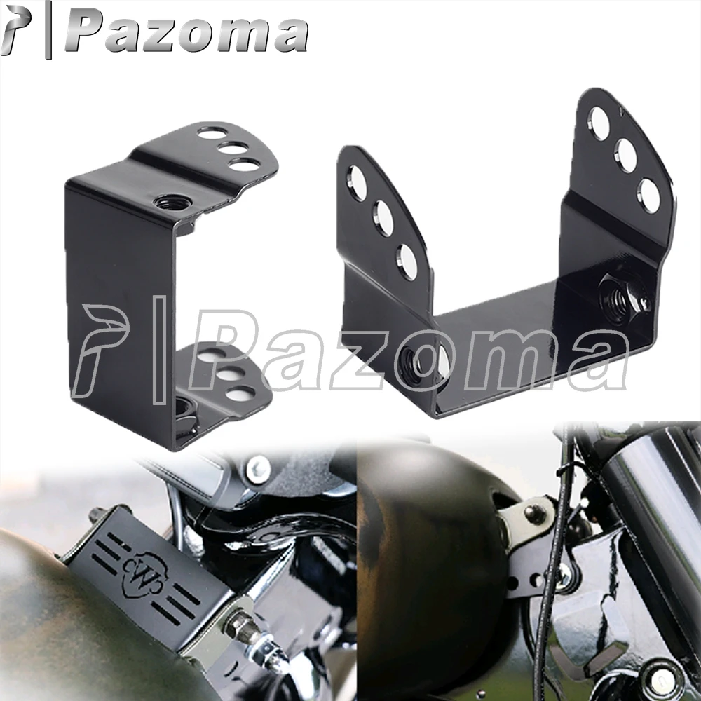 Motorcycle Front Gas Fuel Tank Riser Lift Bracket Modified Raise Bracket Mount For Harley Softail Low Rider S ST 35mm 45mm 55mm