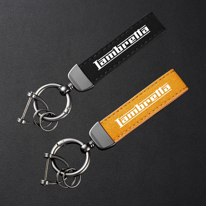 

Для Lambretta G350 X300 V125 V200 V50 X125 аксессуары высококачественный кожаный замшевый брелок для ключей мотоцикла