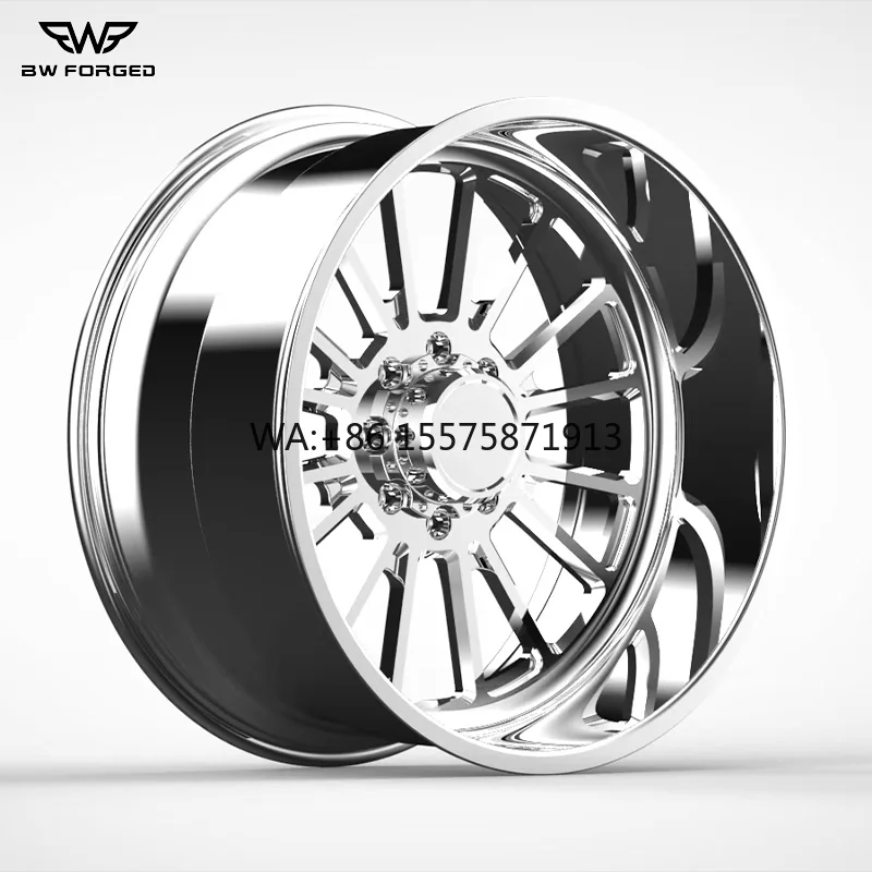 

Forged Truck Wheels 24x14 8x170 8x6.5 22x12 22x14 8x180 Deep Lip Wide Alloy Rims