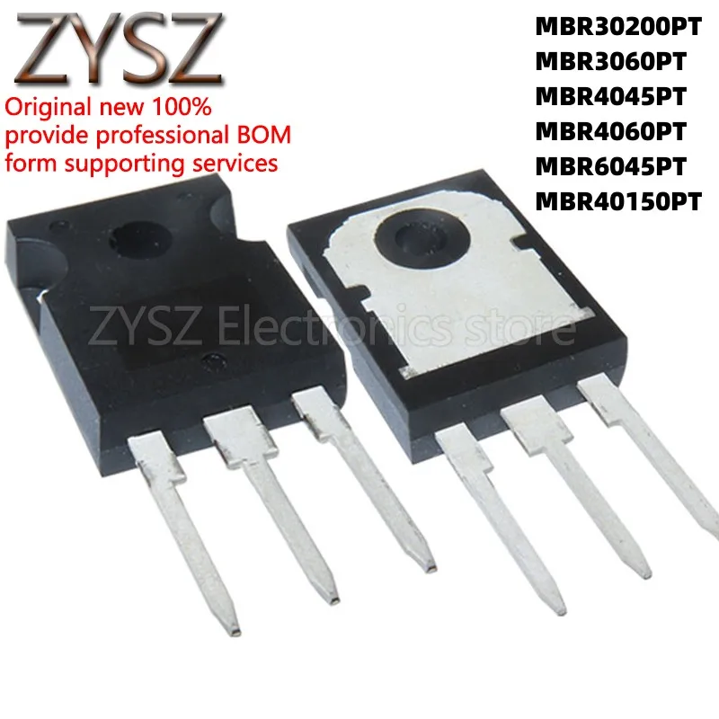 5PCS MBR30200PT 3060 4045 4060 6045 40150 Schottky diode TO-247