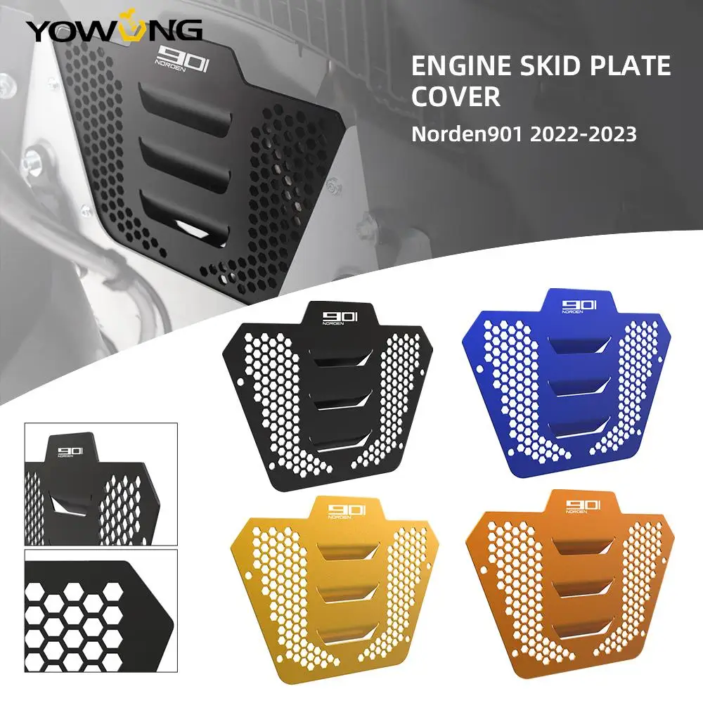 

Motorcycle Accessories Engine Guard Cover Protector Crap Flap Protector For Husqvarna Norden 901 Norden901 2022 2023 2024 CNC