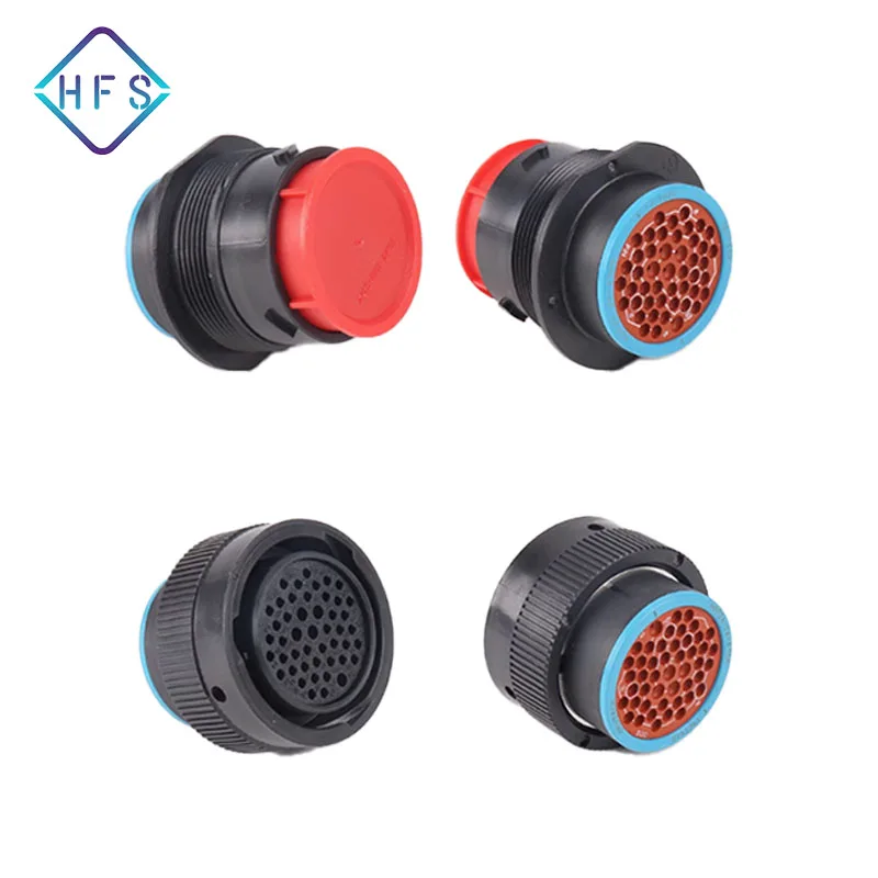 47-pin Automotive Waterproof Plug Connection HDP Series HDP26-24-47SE HDP24-24-47PE Waterproof Plug Male/Female Connector For Au