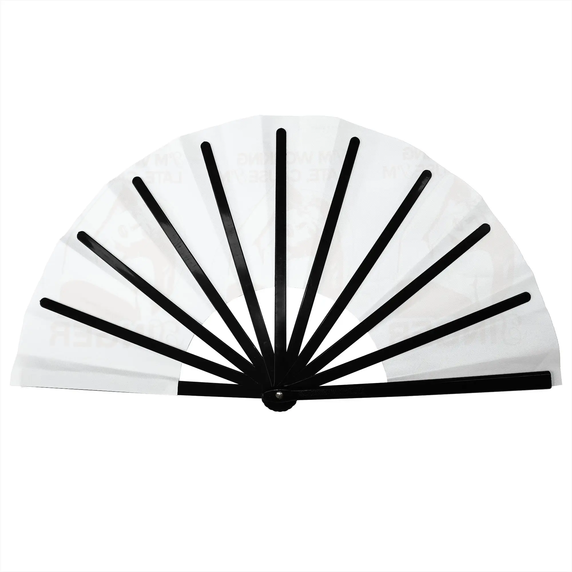 S-Sabrina Carpenter Stylish Hand Fan Unisex  Printed Polyester Fan Aesthetic Costume Prop Folding Fans For Wedding Party Gift