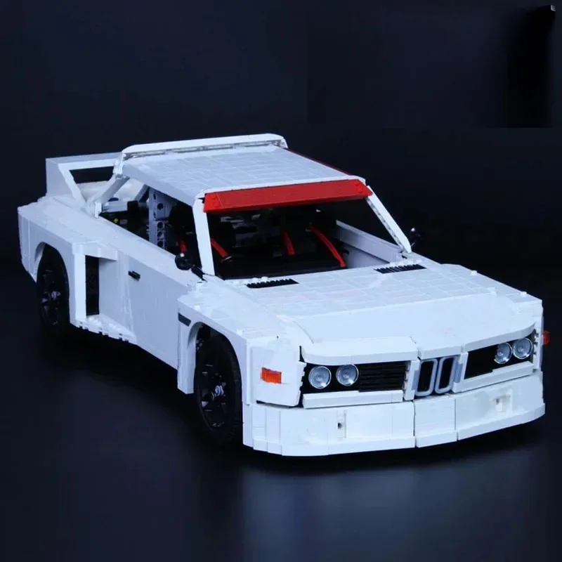 New MOC-189726 Building Block Supercar M3 1975 - 1:8 Racing Model 4739PCS Adult Toys Birthday Gifts Kids Christmas Toys Gifts