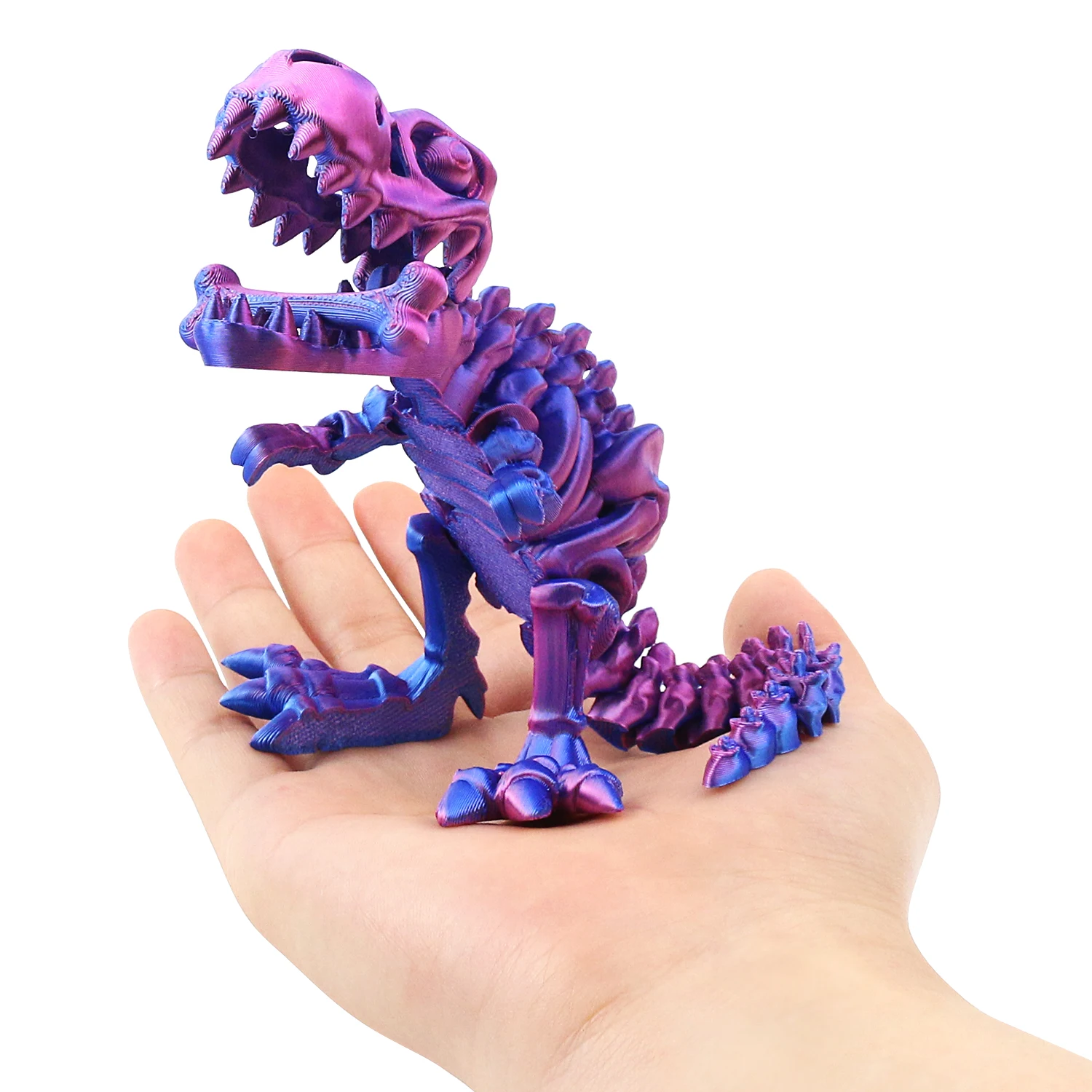 3d Afdrukken Van Haai En Dinosaurus Lichaamsgewrichten Met Beweegbare Vormen, Gratis Swingend Speelgoed, Decoratieve Geschenken, Nieuwe En Unieke Dieren