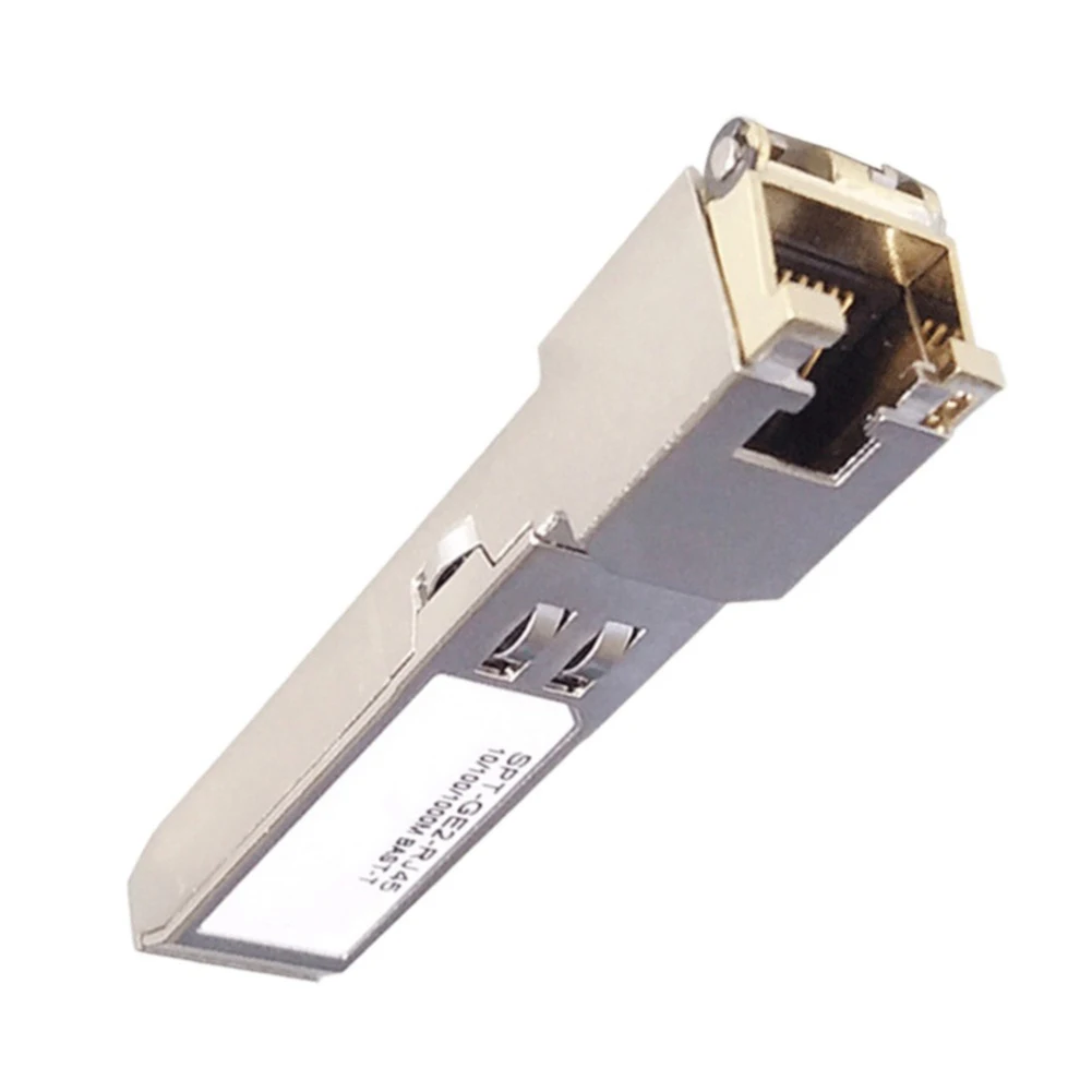 For SFP+ 1G For RJ45 Copper Module Supporting 1000BASE-T Standard for For SFP-10G-TS and Open Switch Compatibility
