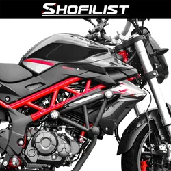 Motorcycle Highway Engine Guard Crash Bar Bumper Engine Crash Bungs Protectors Side Safety Bumpers for Benelli TNT 150 TNT150i