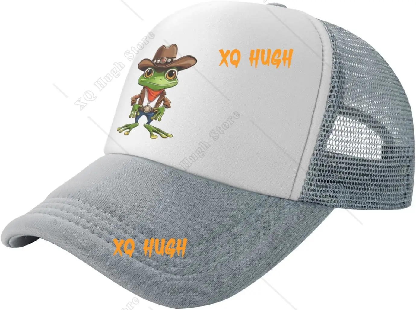 Mesh Dad Hat Adjustable Washed Funny Cute Tree Frog Cowboy Cool Baseball Dad Cap Funny Distressed Ball Trucker Cap