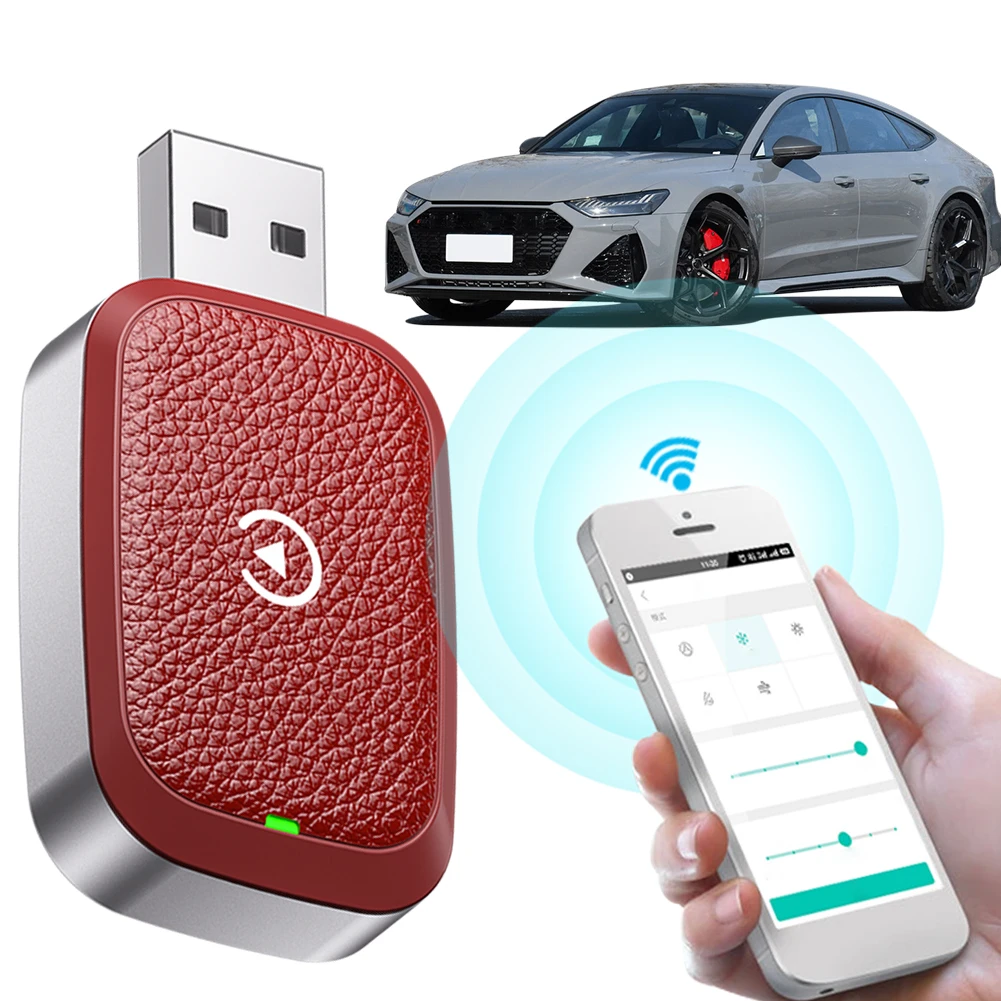 

Wireless CarPlay for Android Auto Adapter CarPlay AI Box Plug and Play Wired To Wireless for Wired CarPlay Andriod Auto Cars