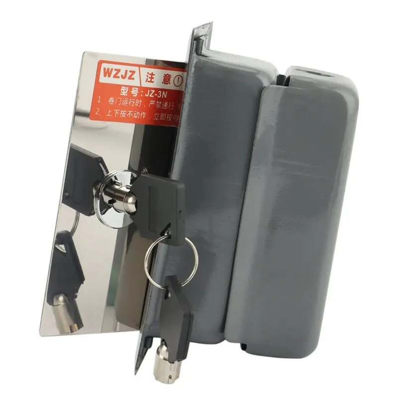 【FEEL THE DIFFERENCE 】4X Garage Door Opener, Electric Door Roll Switch Lock Box, Surface Mounted Concealed Button Switch B