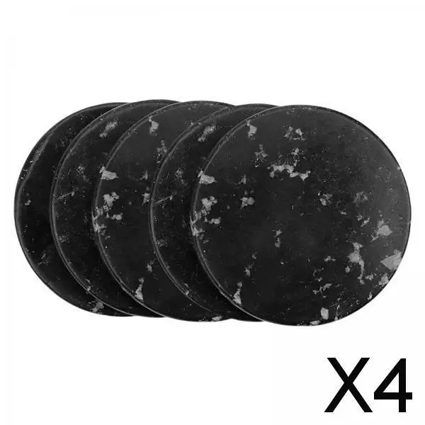 Jade Stone Eyelash Glue Holder Pad Black Mini Pallet Reusable Lash Base Cosmetic Tool for Eyelash Kits