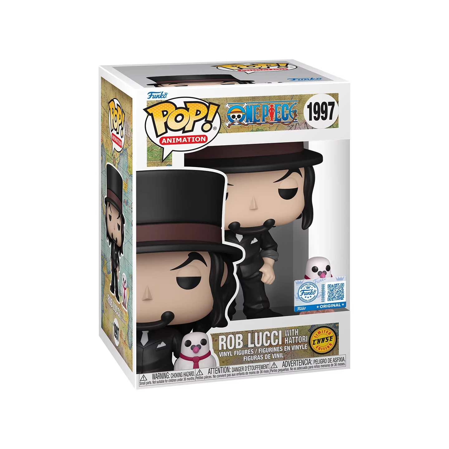 FUNKO POP《One Piece: Rob Lucci and Pigeon Hattori Blind Box》Anime Action Desktop Decoration Ornament ModelToys Collectible Model