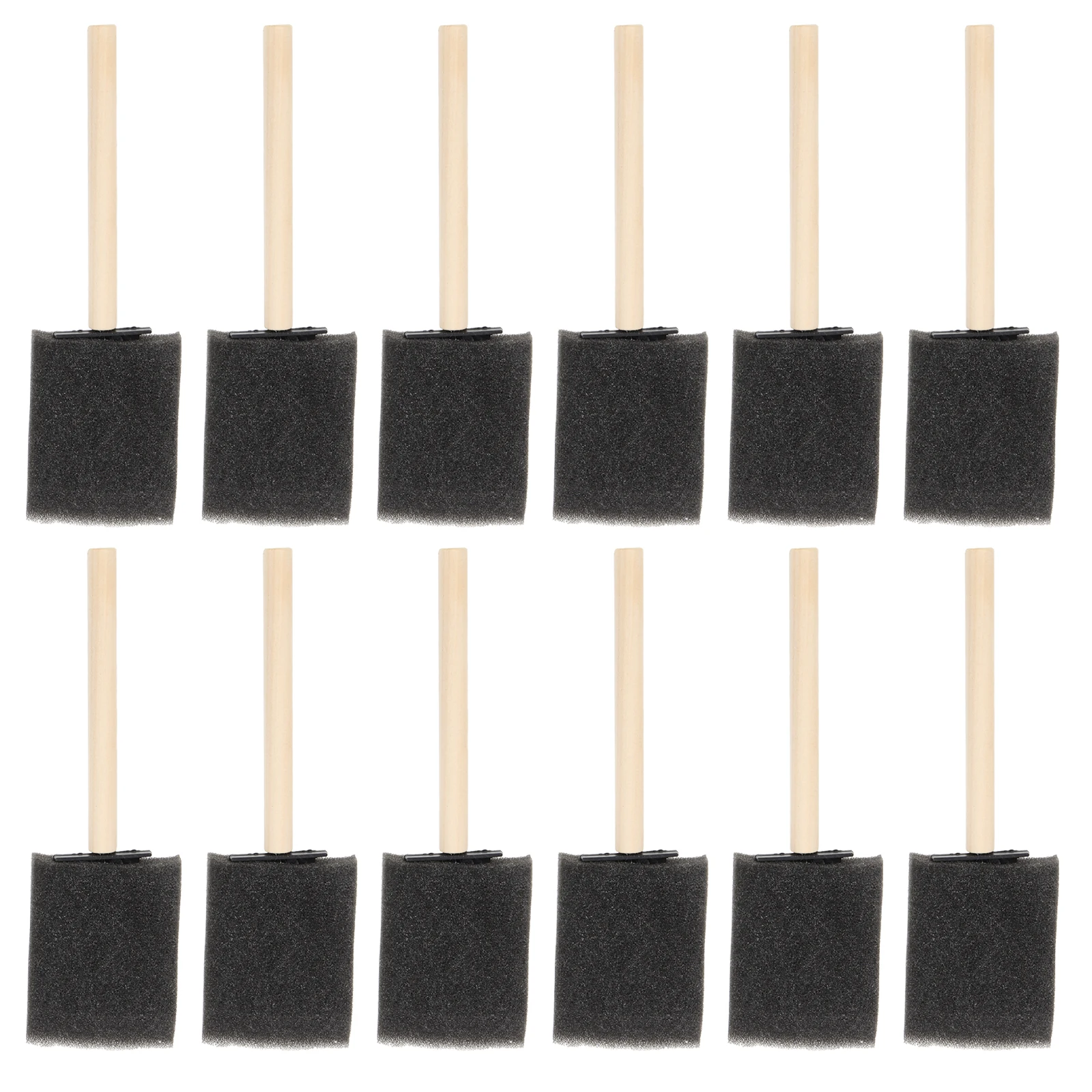 

20 Pcs Children Painting Sponge Brushes Kids Art Craft Foams Tools DIY Kit Watercolor Oil Acrylic Gouache Wooden Handle Gifts