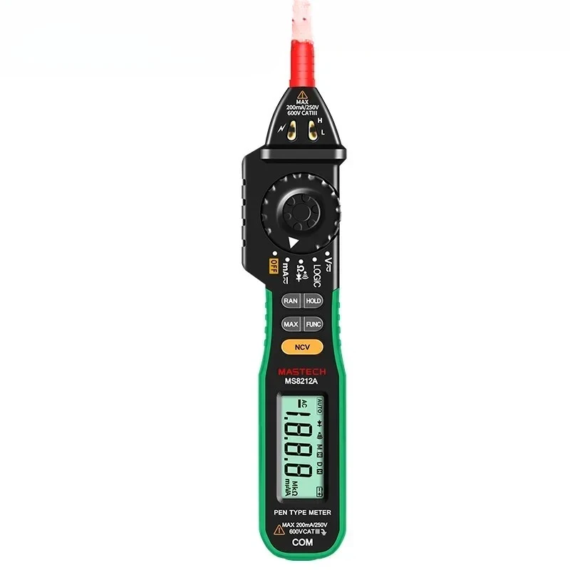 Цифровой мультиметр MasTech MS8211 Карманный мультиметр с цифровым дисплеем MS8211D Мультиметр