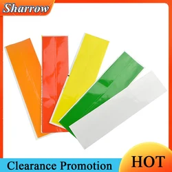 SHARROW 12pcs Archery Arrow Shaft Sticker 22x2.6cm Fit Diameter 8.3mm Shaft Decorative Sticker for Shooting Hunting Accessories