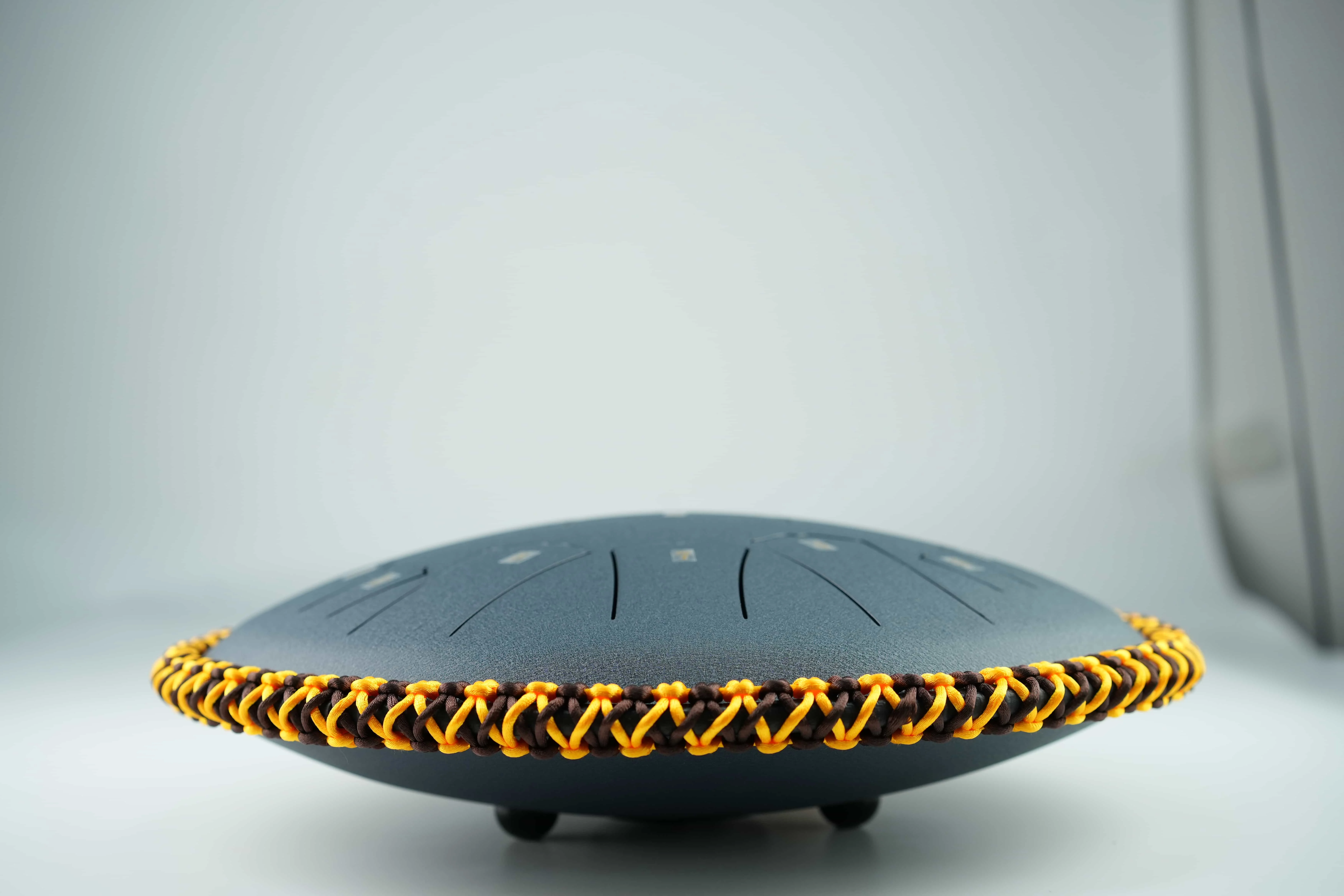 14 Inch Steel Tongue Drum 15 Tones Ethereal Musical Instrument with vine Customizable Logo Multiple Colors Available for Sale