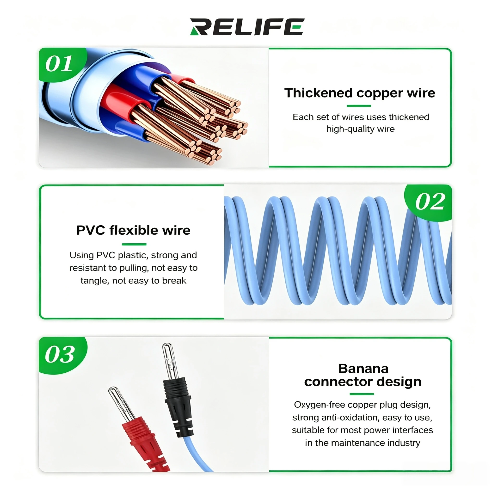 RELIFE XA4 Pro one click power cord, suitable for IP 8G-17PM, solves the problem of phone restart and screen flashing repair