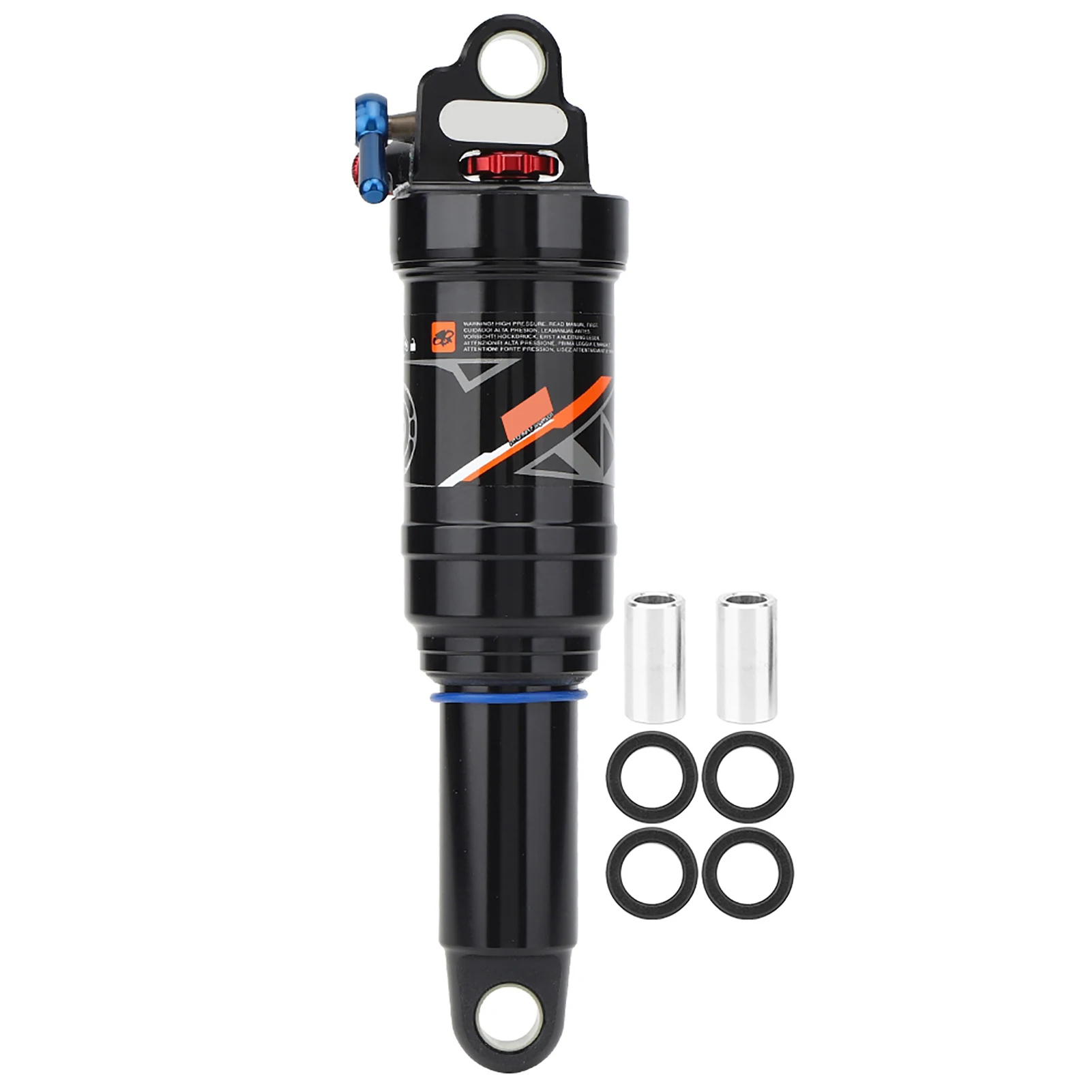 Mountainbike Zacht achterframe Staart Luchtdruk Springback Schokdemper Accessoire Schokdemper Fietsschokdemper