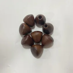 Walnut Wood Coffee Grinder Handle Head Upgrade Your Grinder with This Replacement Part Polished for Comfortable Use
