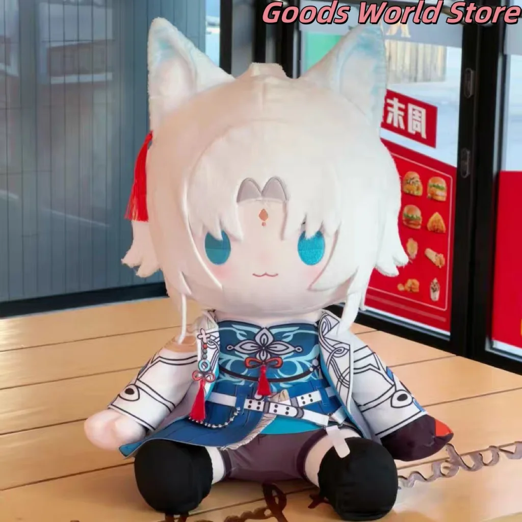 

Feixiao 40 см подушка сидячая поза модель орнамент игра Honkai Star Rail Feixiao косплей костюм аниме милый подарок на Хэллоуин