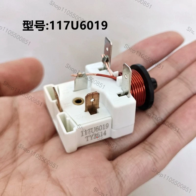 Refrigerator Freezer Compressor SC15 21 SC18G Heavy Hammer Starter Capacitor 117u6019 5017