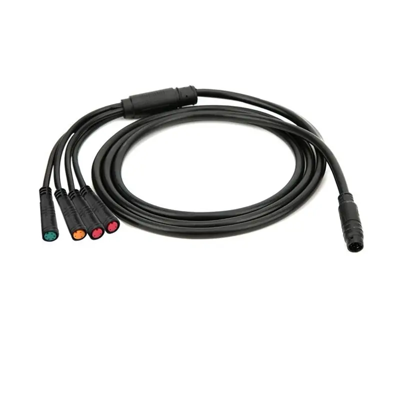 Waterproof 8Pin Main Cable For Electric Bike Controller Dashboard Connection Cable 2PIN+3PIN+5PIN For Some KT Controller