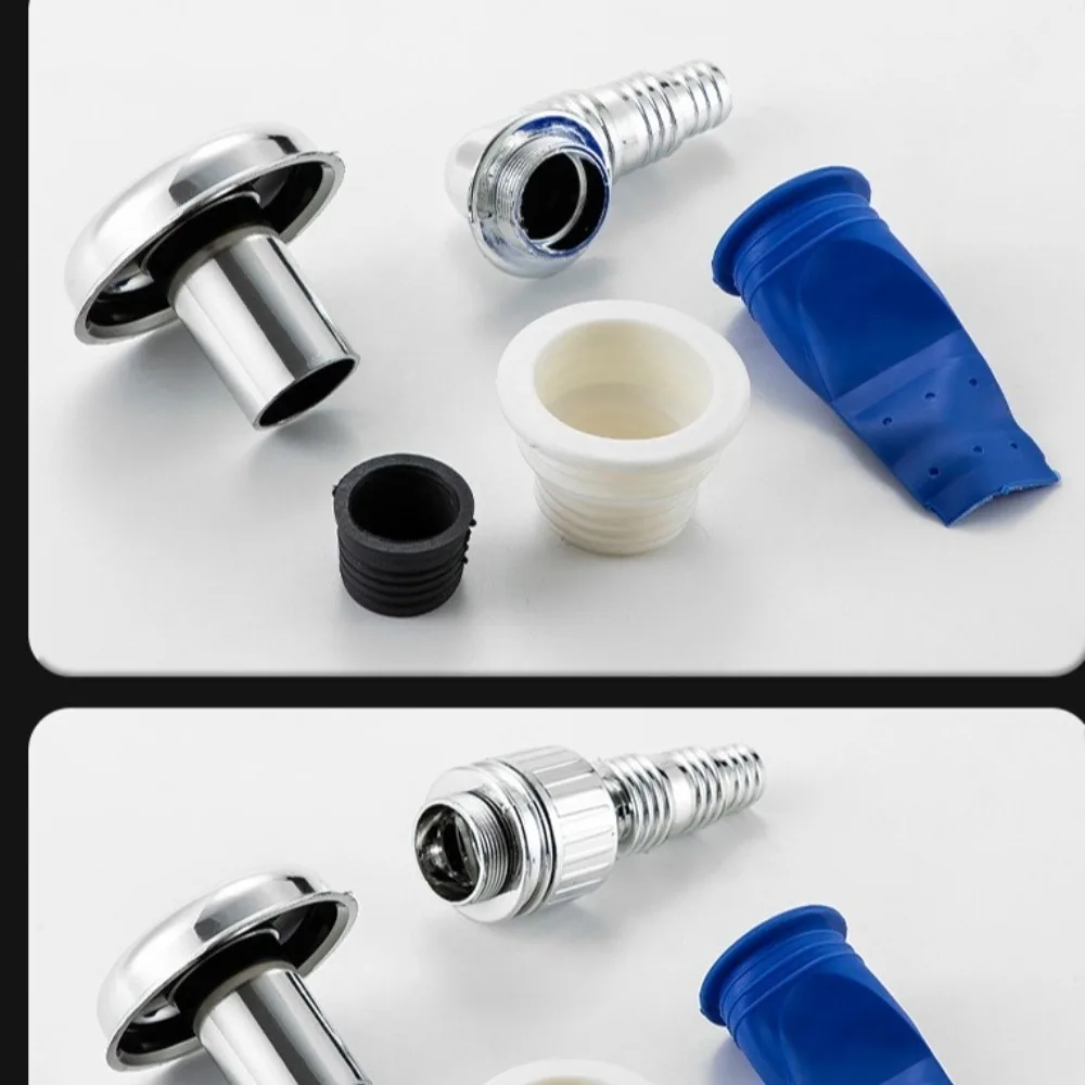 

Anti Backflow Washing Machine Floor Drain Anti-overflow Dual Use Drain Tee Deodorant Connector Sealing Anti-odor