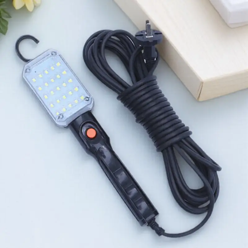 

1Pcs LED Work Light Portable Super Bright Waterproof Handheld Inspection Lamp Car Maintenance Vehicle Repair Wear-Resistant ABS