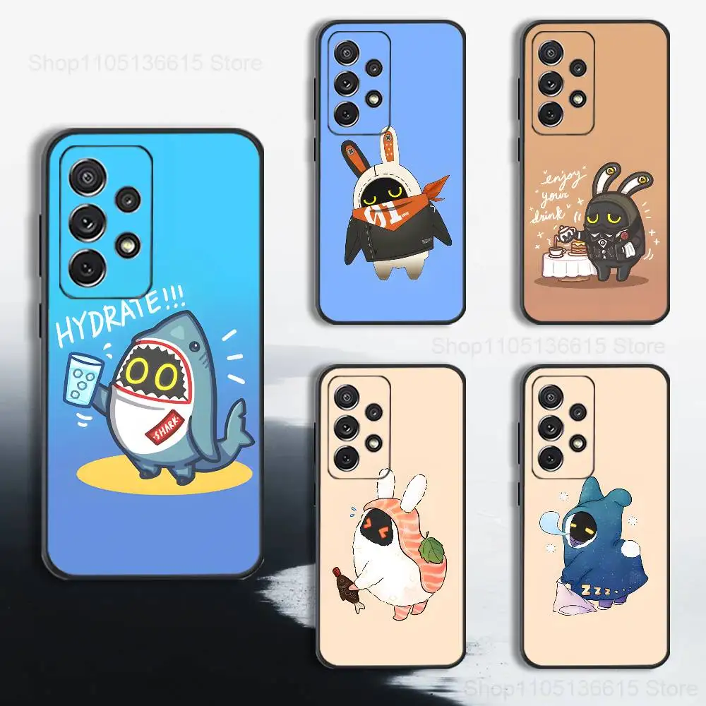 

Bangboo Z-Zenless Zone Zerojpg Case For Samsung S21,S20,S10,Plus,S9,S22,S25,Ultra,S24,S23,FE,Lite,Soft Silicone Black