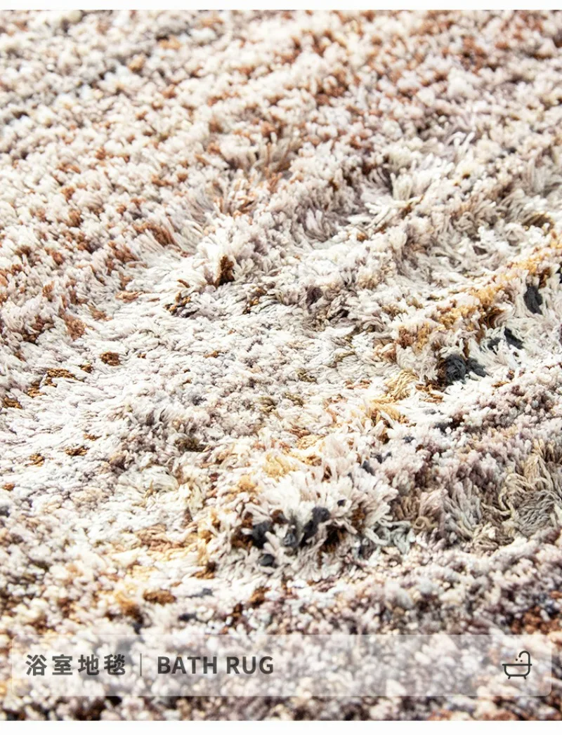 الحمام البساط حصيرة اضافية لينة ماصة ستوكات حمام حصيرة عدم الانزلاق أفخم أشعث آلة غسل السجاد الحمام سجاد أرضية