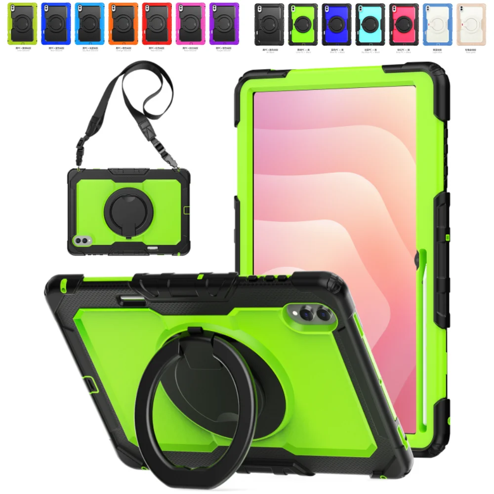 

Case for Lenovo Tab Idea 11 inch TB336ZU TB336FU M11 TB331FC TB330FU Xiaoxin Pad 11 2025 2024 Heavy Duty Tablet Cover with Strap