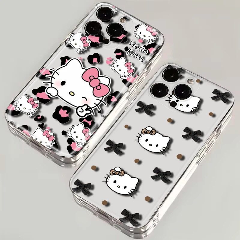 A12 Hello Kitty Soft Case for Moto G Play E20 E4 E40 E5 E6 E6S E7 Power Edge 20 Lite Pro G200 G30 G4 G52 G42