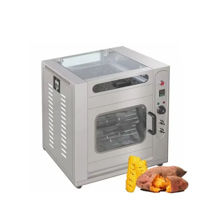 Commercial Electric Baked Sweet Potato Roasting Maker Fresh Corn Roaster Machine