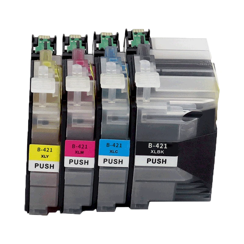 For Brother LC421 LC 421 Ink Cartridge  For Brother DCP-J1050 J1140 MFC-J1010 J1050 J1140 J1010 Printers