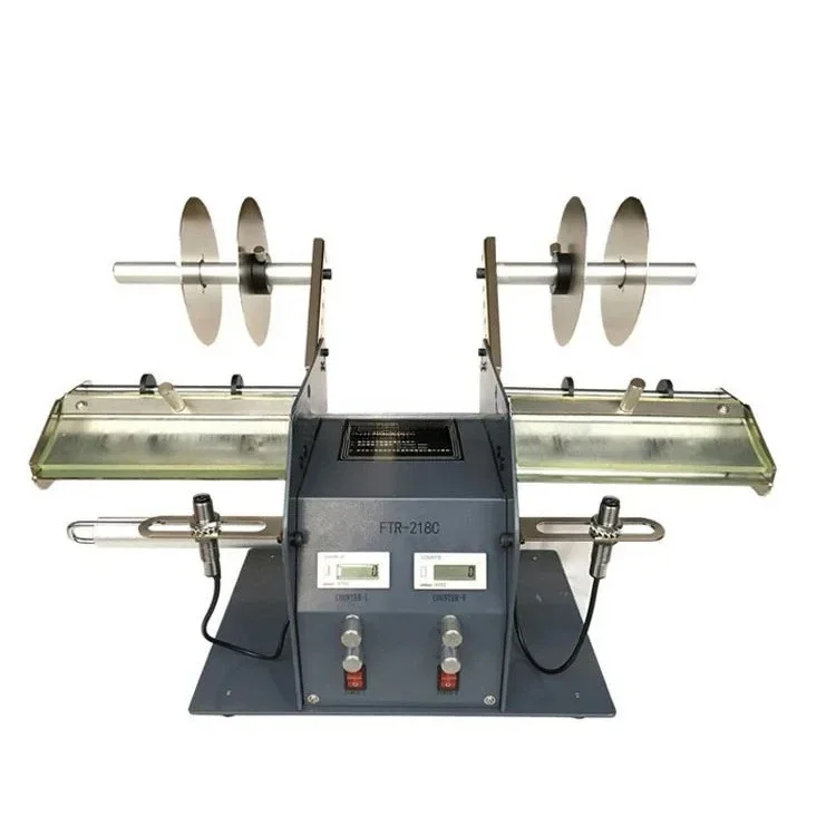 4-120mm wide automatic label dispenser  FTR-218C automatic label stripping machine with counting function Label distributor